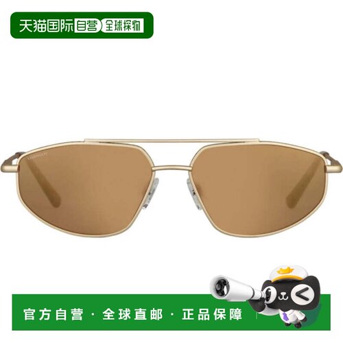 自营serengetiGeometric Lens Sunglasses - neutrals 美国奥莱直
