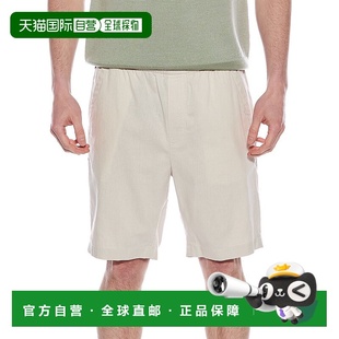 米色 亚麻混纺短裤 美国奥莱直发 Vince 自营