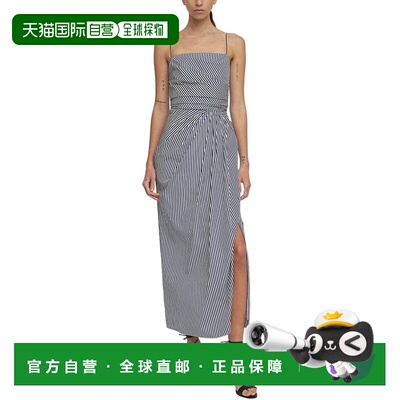 自营Adam Lippes Cari Dress - blue 美国奥莱直发连衣裙吊带长裙
