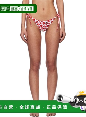 1h可退 香港直邮潮奢 versace 范思哲 女士 白色 & 红色 Strawber