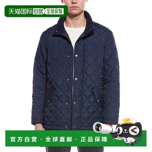 自营Cole Haan绗缝谷仓夹克-蓝色 美国奥莱直发