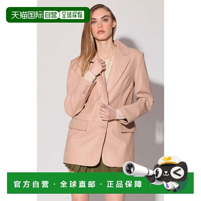 自营walter bakerKira Blazer, Rose Pink - Leather - rose pink