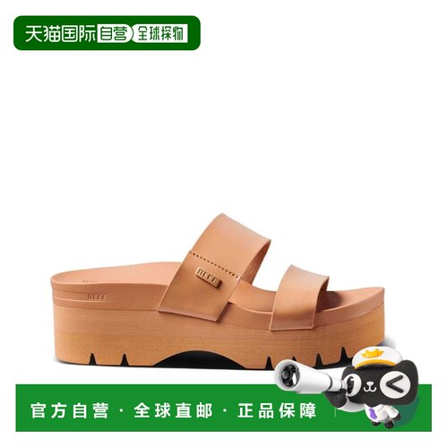 自营Reef Cushion Vista高帮CJ3663女款凉鞋棕色一脚蹬LIQ1793-棕