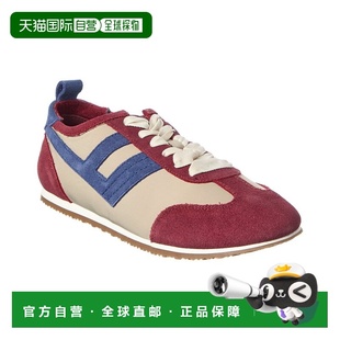 自营Free People Aces Leather Tennis Shoe - beige 美国奥莱直