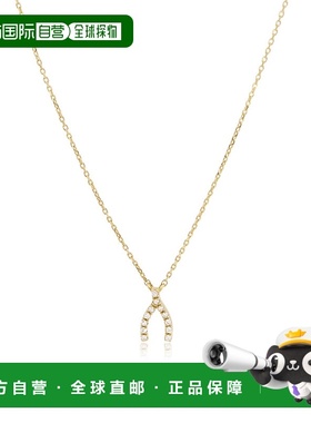 自营 the loveryMini Diamond Wishbone Necklace - diamond 美国