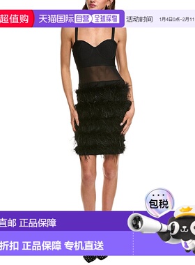 自营Beulah Mini Dress - Black 包臀裙连衣裙美国直发奥莱