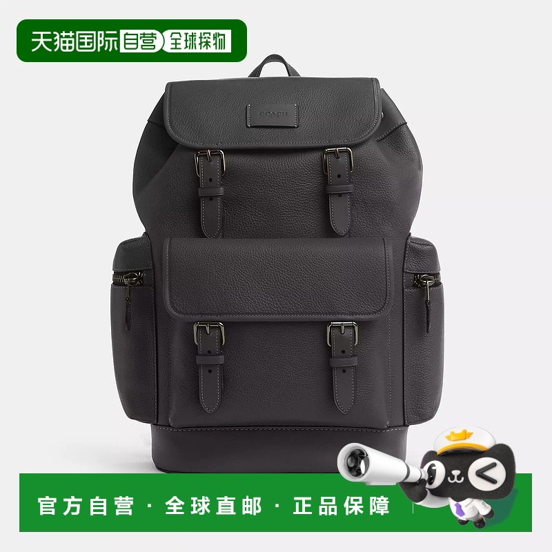 自营 Coach Outlet Sprint 背包 - 青铜色/石墨色 新款 美国奥莱