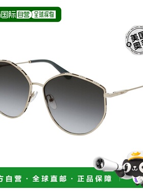 salvatore ferragamoFerragamo 女士 60 毫米玫瑰金灰色太阳镜 -