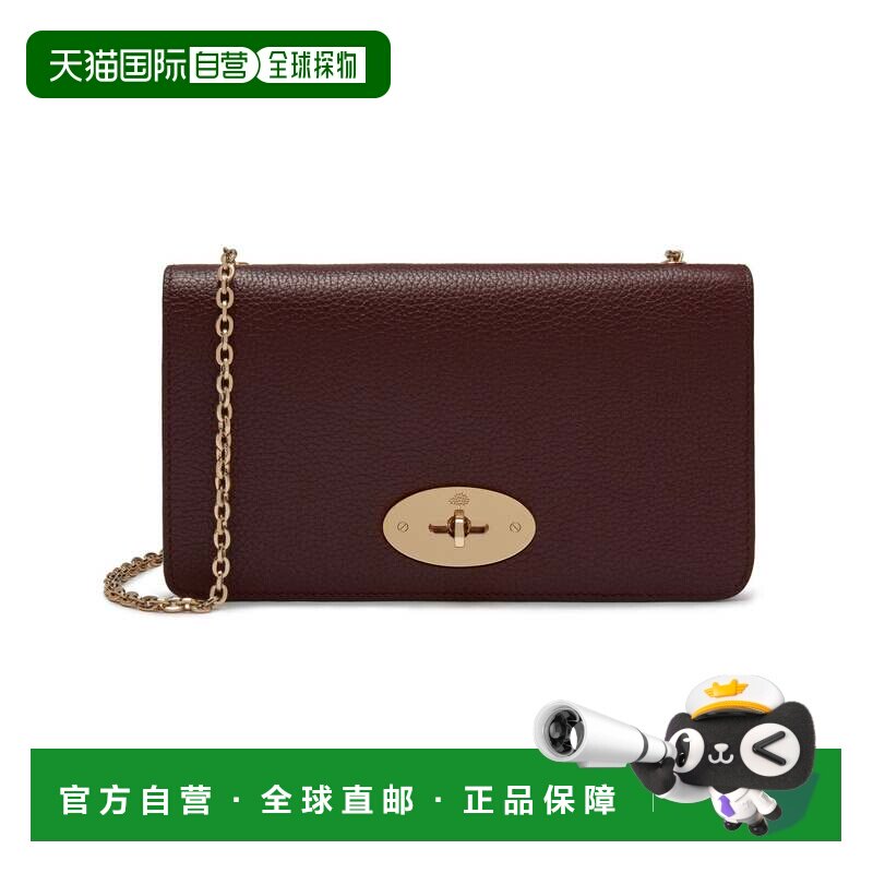 自营mulberry贝斯沃特离合器钱包-牛血 美国奥莱直发斜挎包