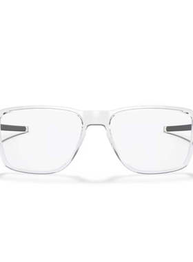 自营oakley透明OX8166轮罩面料-混纺方形太阳镜-白色 美国奥莱直