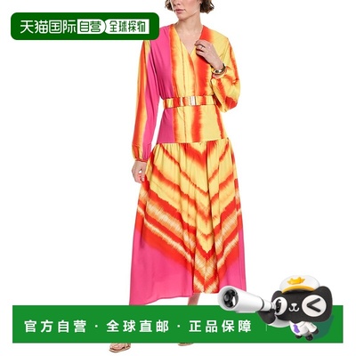 自营 Beulah Maxi连衣裙-黄色 美国奥莱直发