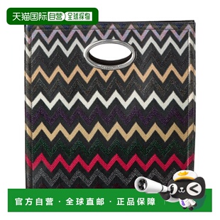 Tote 自营Missoni Leather Trim 美国奥莱直发 black