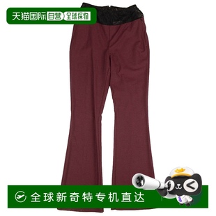 黑色 自營(yíng) palm angels棕櫚天使蕾絲敏感內(nèi)容蕾絲露臍上衣 紅色