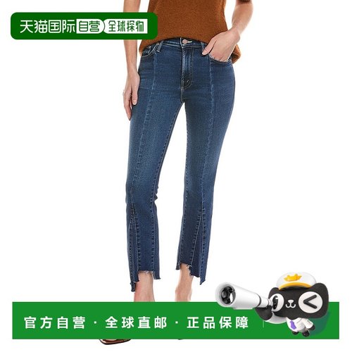 自营MOTHER The Insider Crop Scorching Hot Jean - blue 美国奥