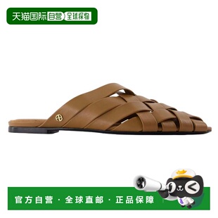 自营Eve Mules Shoes - ANINE BING - Leather - Brown - brown