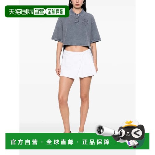 美国直邮ALEXANDER WANG - Women Pleated Wrap Mini Skirt半身裙