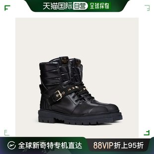 99新未使用 香港直邮VALENTINO 女士黑色短靴 WW2S0CL0 HTQ