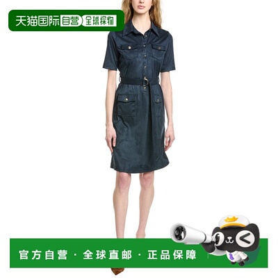 自营Nanette Nanette Lepore Shirtdress - blue 美国奥莱直发