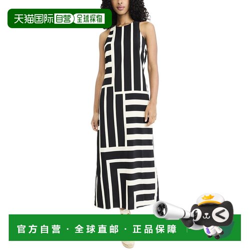 自营Donna Morgan长款连衣裙-奶油色 美国奥莱直发