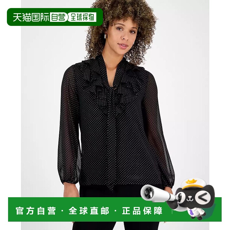 1h可退 【美国直邮】kasper 女士 衬衫长袖上衣