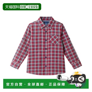 Button 美国 Evan red Shirt Down Faced Two Plaid 自营Andy