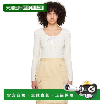 1h可退 香港直邮潮奢 Kijun 女士 灰白色 Henry-Neck Wrinkle 长