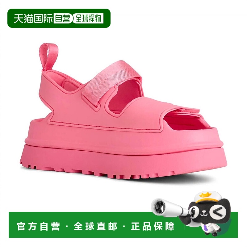 自营ugg热带粉色Goldenglow凉鞋-热带粉色 美国奥莱直发