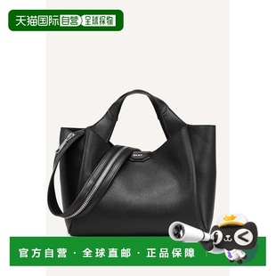 自营dknyWilla Satchel - black/silver 美国奥莱直发