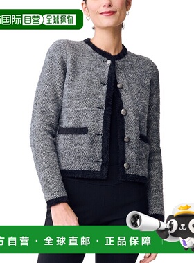 自营J.McLaughlin Inez Sweater - Black 毛衣美国直发奥莱