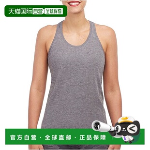 Spanx 灰色 Lamn上衣女式 活动JDM14 美国 麻灰色木炭无缝无袖 自营