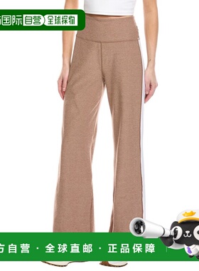 自营Beyond Yoga Spacedye Laid Back 31in Wide Leg Pant - brow