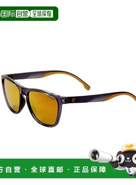 自营 Carrera男式56毫米黑色太阳镜-哑光黑色 美国奥莱直发卡雷拉