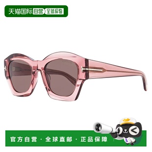 自营 Tom Ford Women's Guilliana Sunglasses TF1083 72E Transp