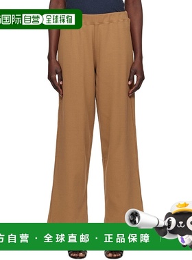 1h可退 香港直邮潮奢 Baserange 女士 棕色 Camer 长裤 FCAPR