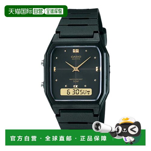 自营Casio Men’s Analog Digital Watch with Black Dial and Go