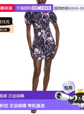 自营Hutch Florrie Dress - navy 美国奥莱直发连衣裙包臀裙