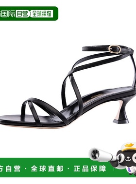 自营 Marion Parke Raina皮革凉鞋-黑色 美国奥莱直发高跟单鞋