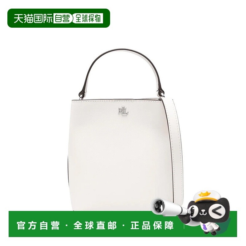 自营lauren ralph laurenReese Sm Bkt Bucket Bag Small - white