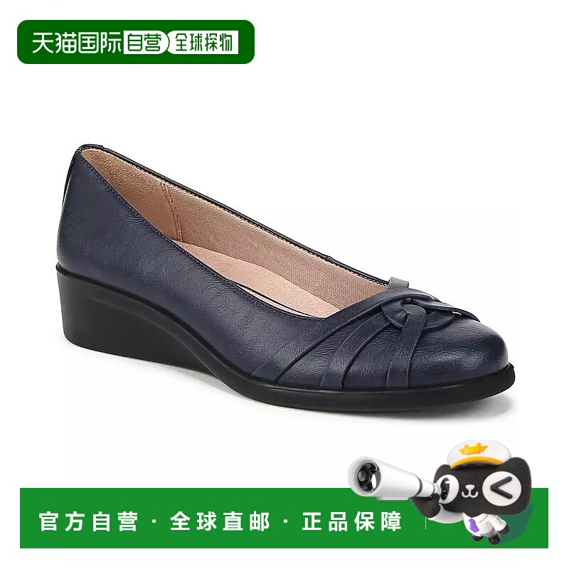 1h可退 【美国直邮】bzees 女士 时尚休闲鞋一脚蹬坡跟鞋