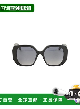 自营bulgariOversized Square Frame Sunglasses With Metallic A