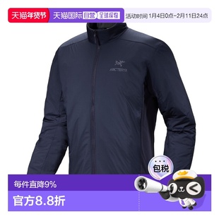 加拿大直邮始祖鸟 ATOM Jacket字母刺绣飞行员男士防水保暖棉服