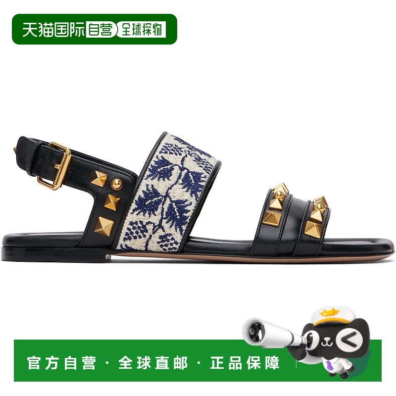 1h可退 香港直邮潮奢 Valentino 华伦天奴 女士 黑色 Grape Embro