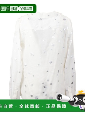 自营 amiri白色星星 FIl Coupe 裹身衬衫 - 图案 美国奥莱直发