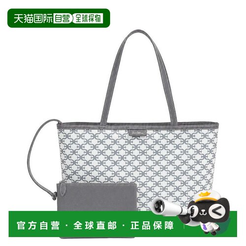 自营Sam Edelman Felicia中号字母组合购物袋-白色 美国奥莱直发