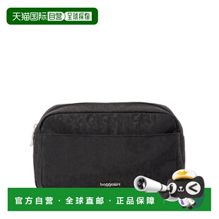自营baggallini Women's Pocket Cosmetic Bag with Brush Organi