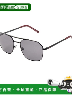 自营 Fila男式59毫米哑光黑色太阳镜-哑光黑色 美国奥莱直发