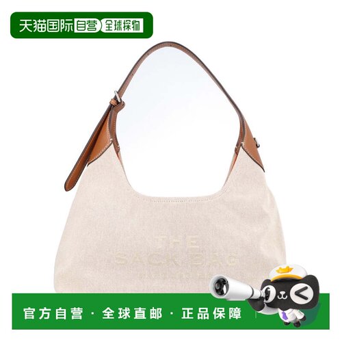 自营marc jacobs束带麻袋软肩包-中性 美国奥莱直发单肩包手提包