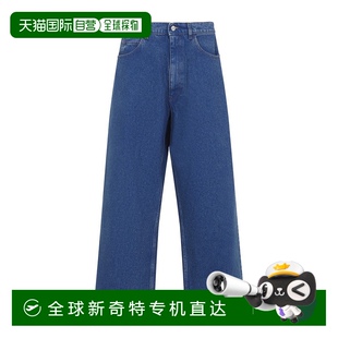 自营 美国奥莱直发 marni蓝色棉质牛仔裤 蓝色