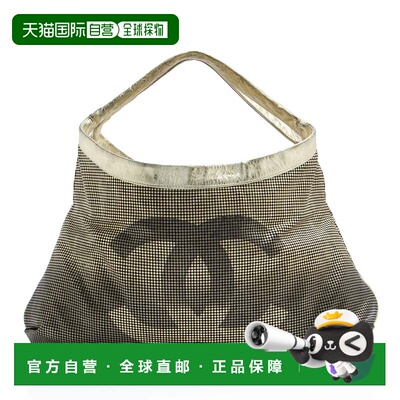 自营Chanel Metallic Perforated Leather Hollywood Hobo - blac