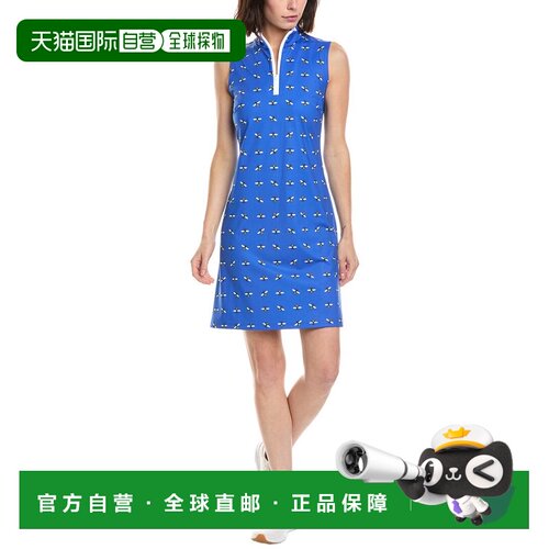 自营melly m梅莉 M德雷伊连衣裙-蓝色 美国奥莱直发包臀裙